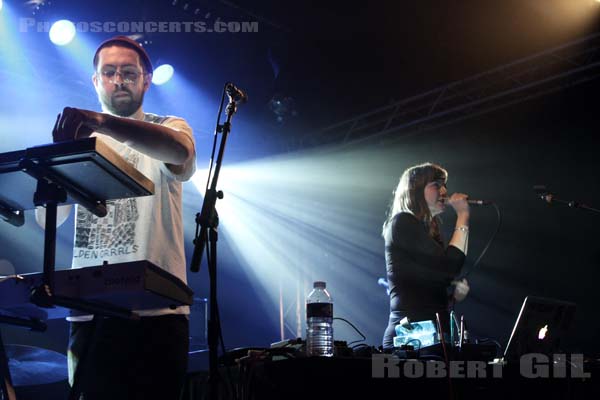 CONQUERING ANIMAL SOUND - 2013-05-02 - PARIS - Point Ephemere - James Scott - Anneke Kampman